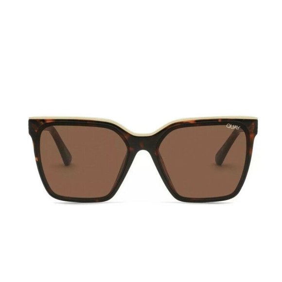 Quay Australia Accessories - QUAY AUSTRALIA LEVEL UP SUNGLASSES TORTOISE/RED/FADE - Brand new